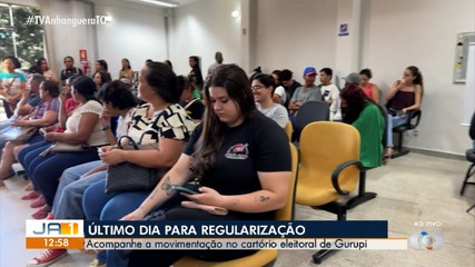 Cartório eleitoral registra grande movimento em Gurupi