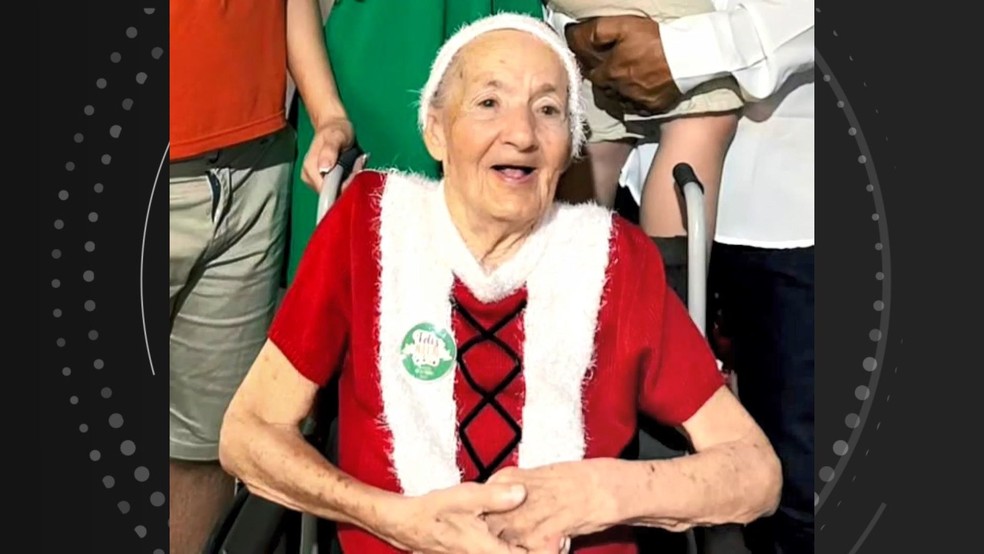 Aposentada Clara Tregges, de 87 anos, morreu durante chuva em Apiacá, Espírito Santo — Foto: Divulgação