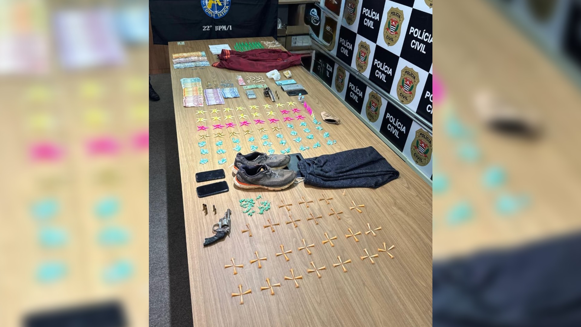 Polícia apreende adolescente com armas e drogas durante operação em Itapetininga