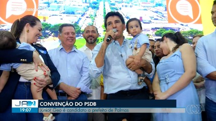 PSDB lança a candidatura de Júnior Geo para prefeito de Palmas