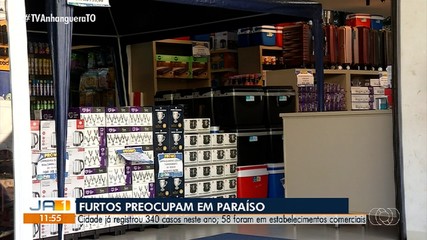 Furtos preocupam comerciantes em Paraíso do Tocantins