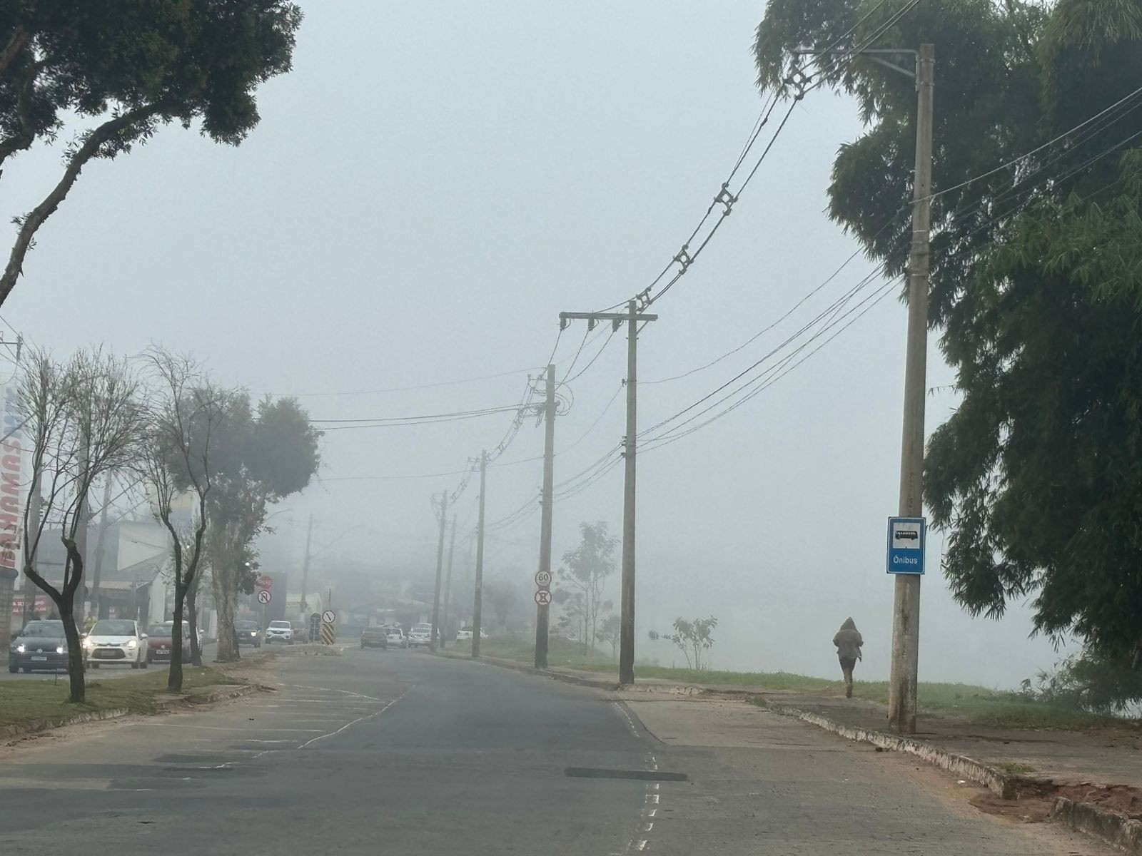 Juiz de Fora registra pelo 2º dia seguido a menor temperatura do ano
