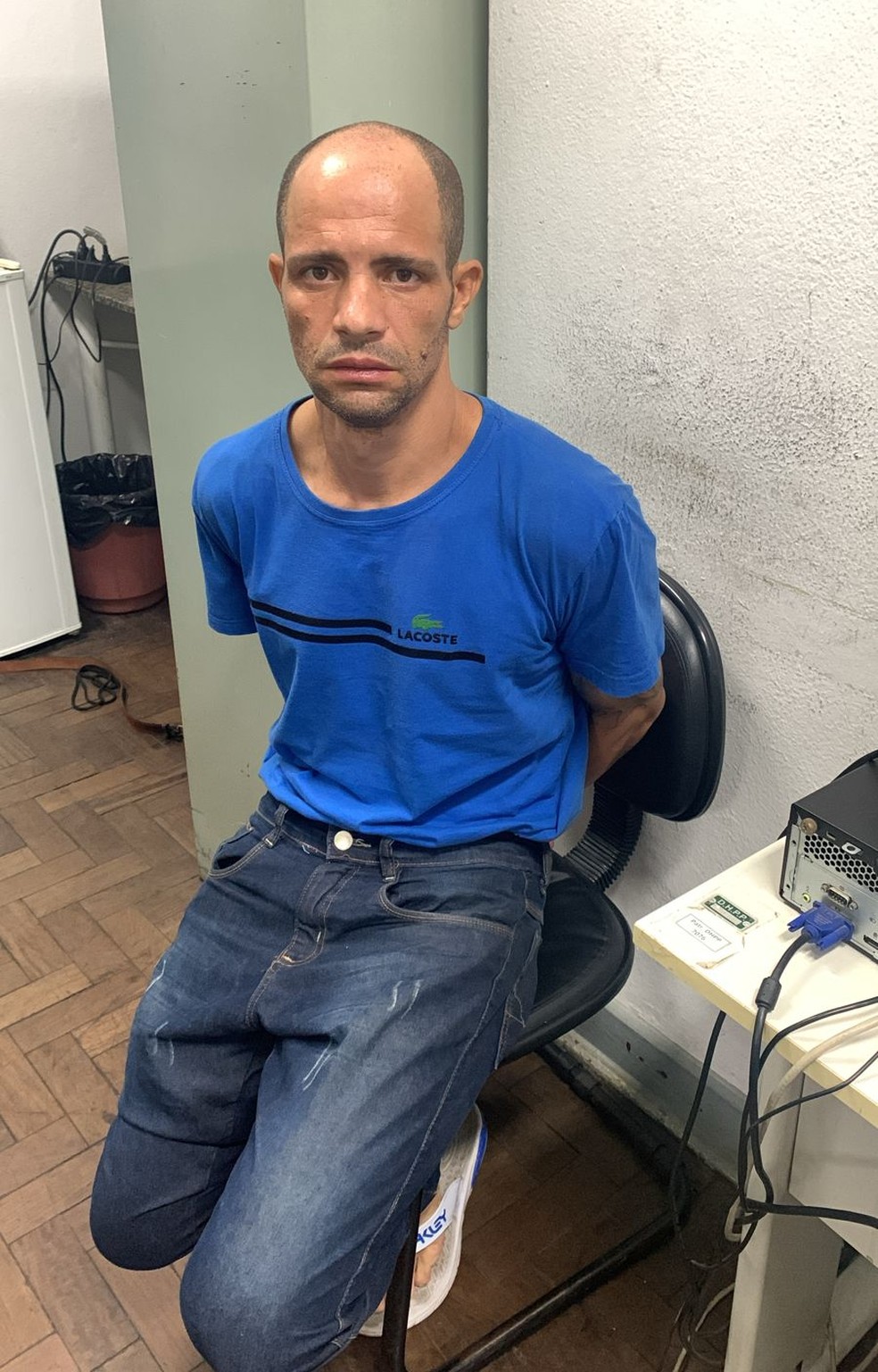 Wellington Rosas tem 39 anos e diversas passagens criminais — Foto: Reprodução/Polícia Civil de SP