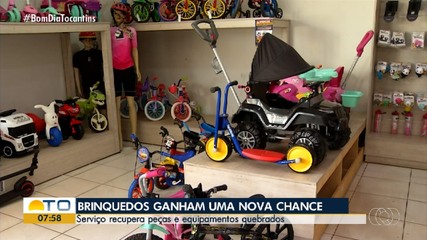 Dia das Crianças chama atenção para conserto de brinquedos