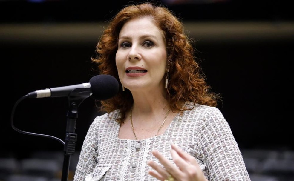 Deputada Carla Zambelli (PL-SP) — Foto: Mário Agra/Câmara dos Deputados