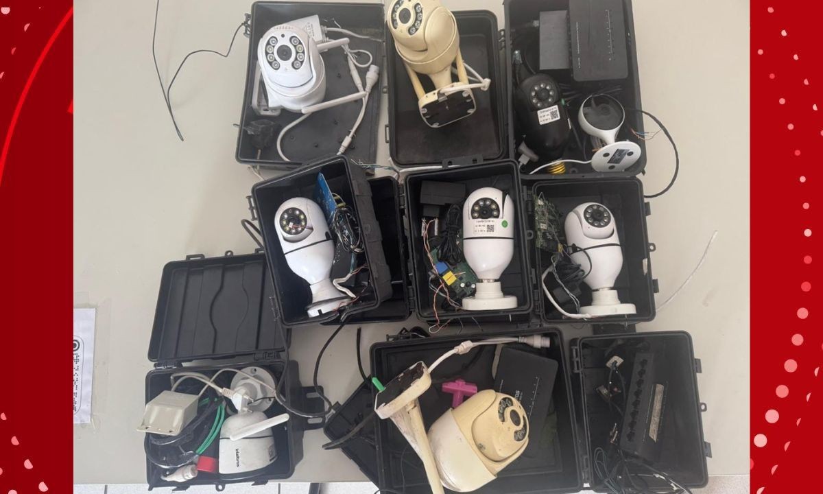 Cerca de 10 câmeras cladestinas são apreendidas em bairro de Salvador; polícia suspeita que equipamento era utilizado por facções