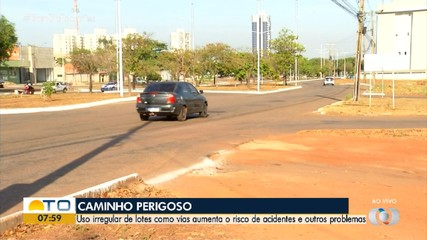 Uso de lotes como atalhos aumenta risco de acidentes