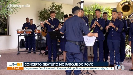 Músicos fazem concerto gratuito no Parque do Povo neste sábado (2), às 19h