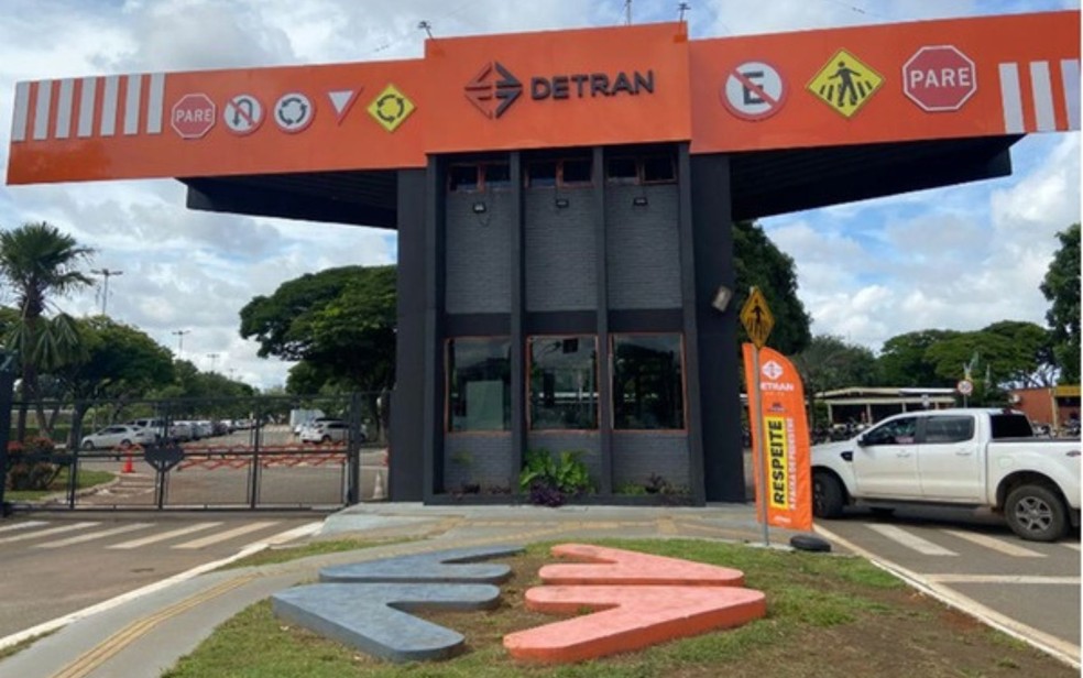 Detran Goiás — Foto: Kariny Bianca/O POPULAR