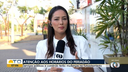 Saiba o que abre e fecha durante os feriados no Tocantins