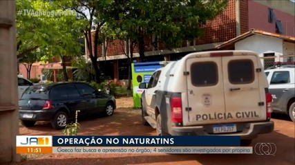Operação do Gaeco cumpre mandatos de busca e apreensão em setores do Naturatins