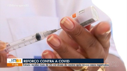 Estado recebe mais de 20 mil doses de vacinas contra a Covid-19