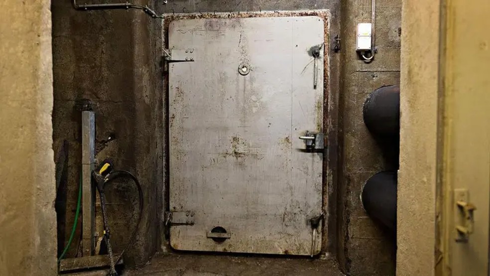 Os bunkers foram construídos para defender a Suíça em caso de invasão durante a Segunda Guerra Mundial e a Guerra Fria. — Foto: Getty Images via BBC