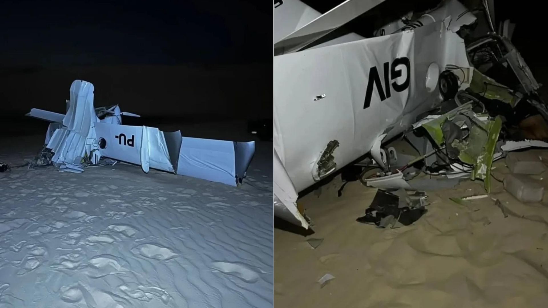 Avião de pequeno porte cai nos Lençóis Maranhenses e mata duas pessoas
