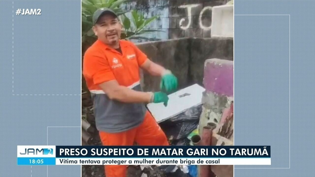 Gari morre com 14 facadas ao tentar defender mulher de agressões do marido em bar; suspeito é preso em Manaus