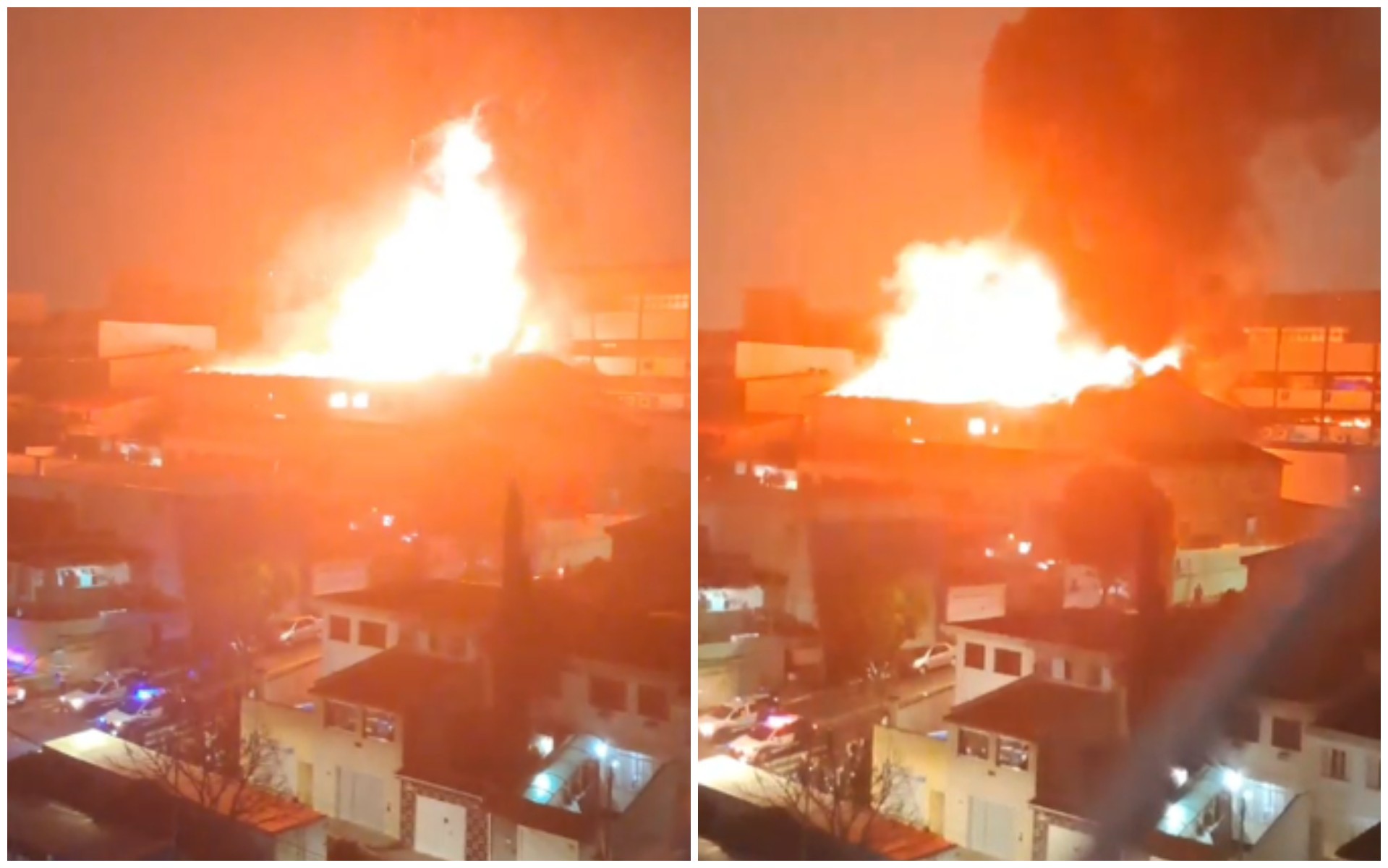 Incêndio atinge fábrica no Jabaquara, Zona Sul de SP