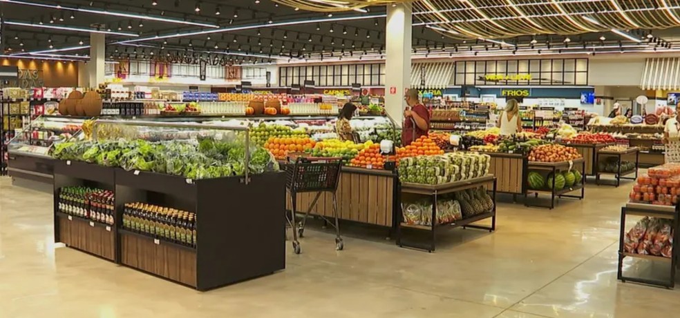 Supermercado — Foto: Reprodução/EPTV