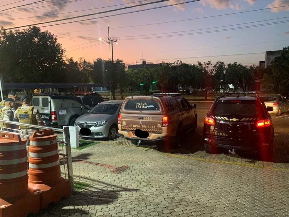 Operação contou com equipes de várias forças policiais — Foto: PF/Divulgação