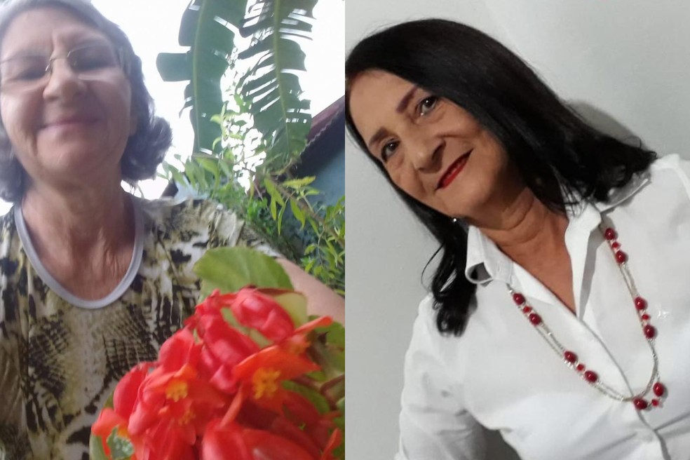 Sueli Maria Bertotto e Isailda Vieira Ramos, ambas de 73 anos e moradoras de Sapezal — Foto: Reprodução redes sociais