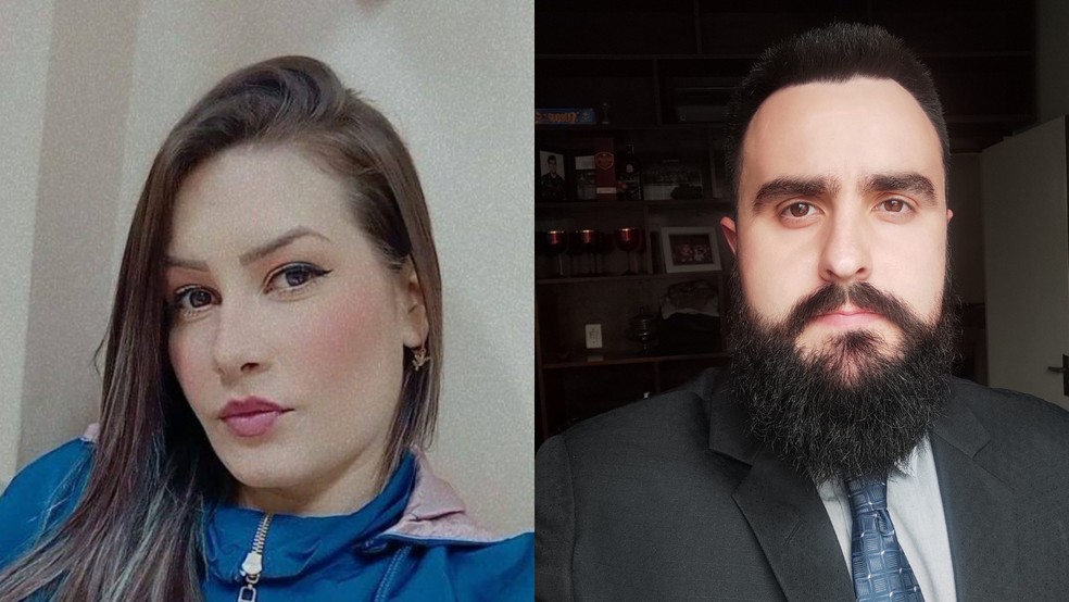 Vanessa Camargo e o advogado, Henrique Bueno Paquete — Foto: Redes Sociais