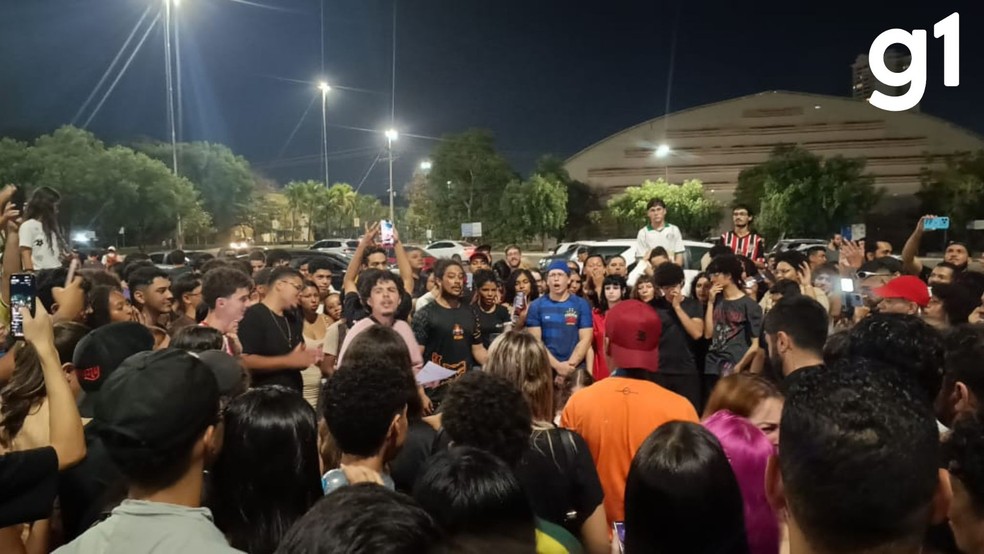 Campeonato de 'farmar aurea' em Cuiabá — Foto: g1 MT