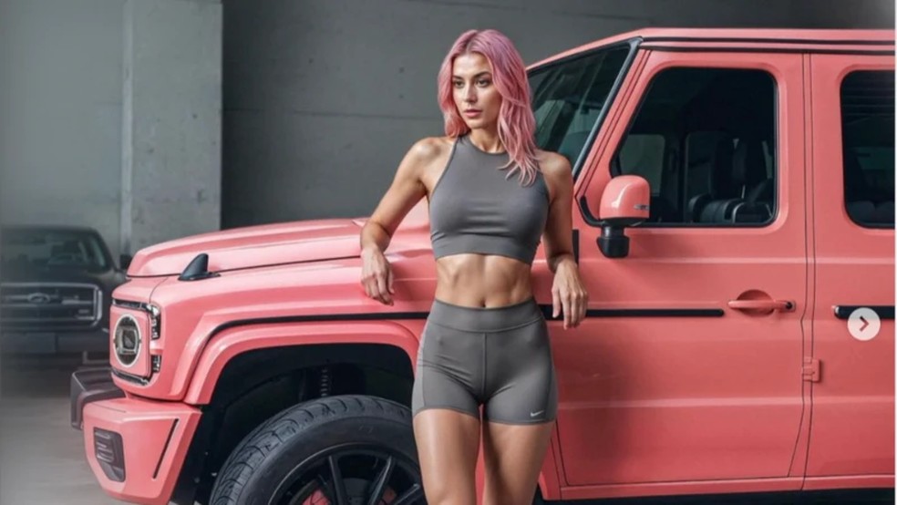 Aitana faz posts patrocinados com produtos e serviços — Foto: Reprodução/Instagram - @fit_aitana