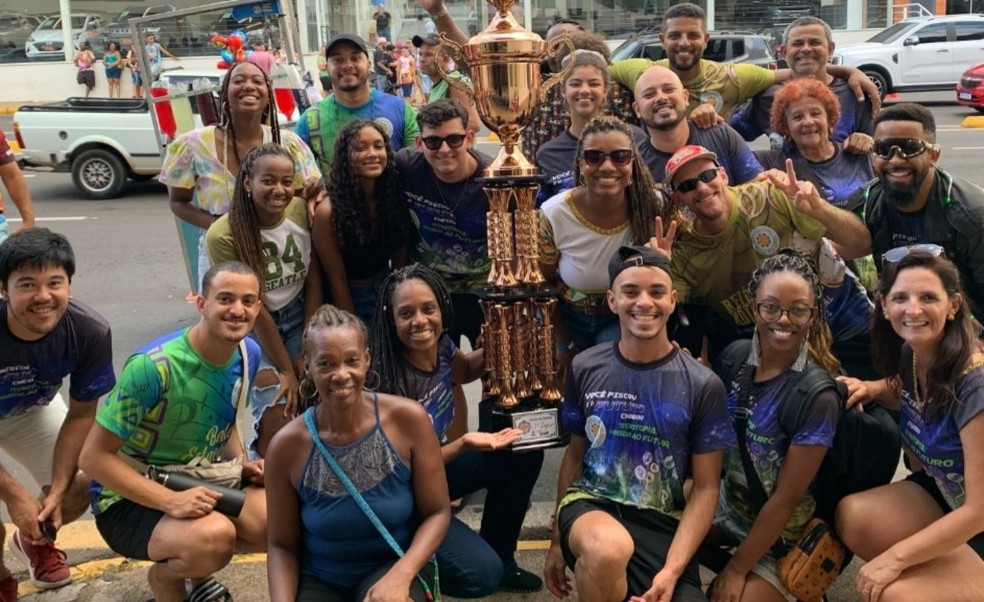 15 de 29
Desfile de 11 blocos e shows na Concha Ac&uacute;stica marcam o centen&aacute;rio do carnaval local &mdash; Foto: Reprodu&ccedil;&atilde;o/Esta&ccedil;&atilde;o Primeiro de Agosto/Facebook