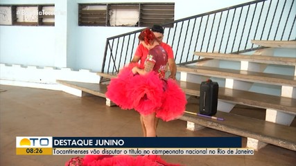 Tocantinenses vão disputar campeonato nacional de Destaque Junino no Rio de Janeiro