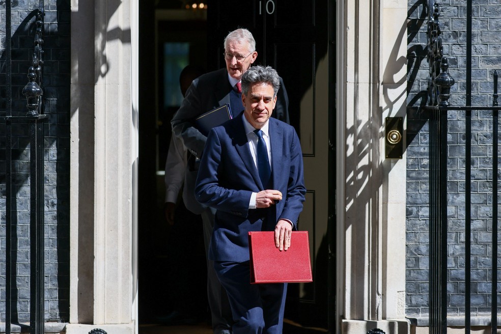 O secretário de Energia britânico, Ed Miliband — Foto: REUTERS/Jack Taylor