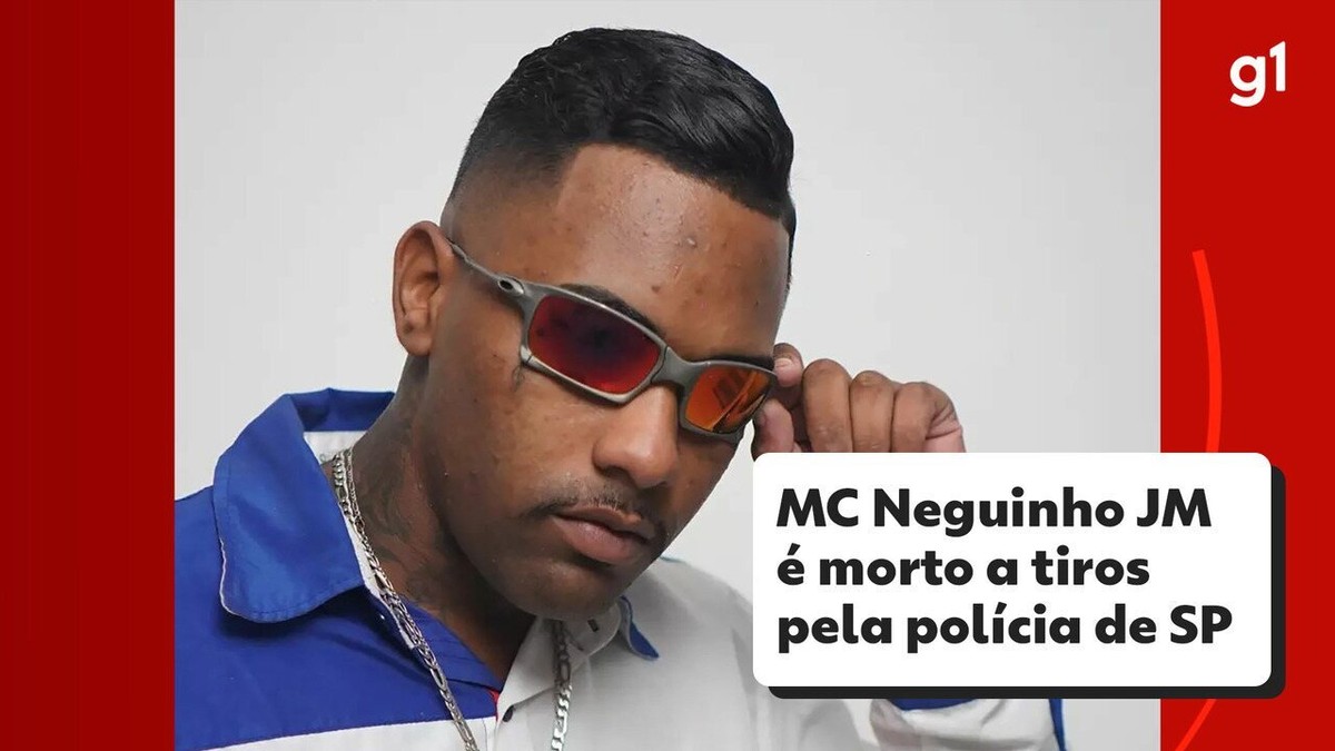 MC Neguinho JM: funkeiro morto a tiros pela PM durante perseguição em ...