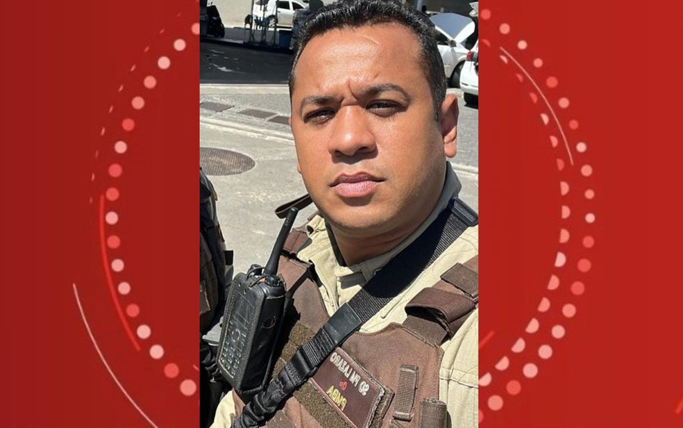 Um dos cinco policiais presos é Lázaro Andrade, conhecido como Alexandre Tchaca — Foto: Reprodução/Redes Sociais