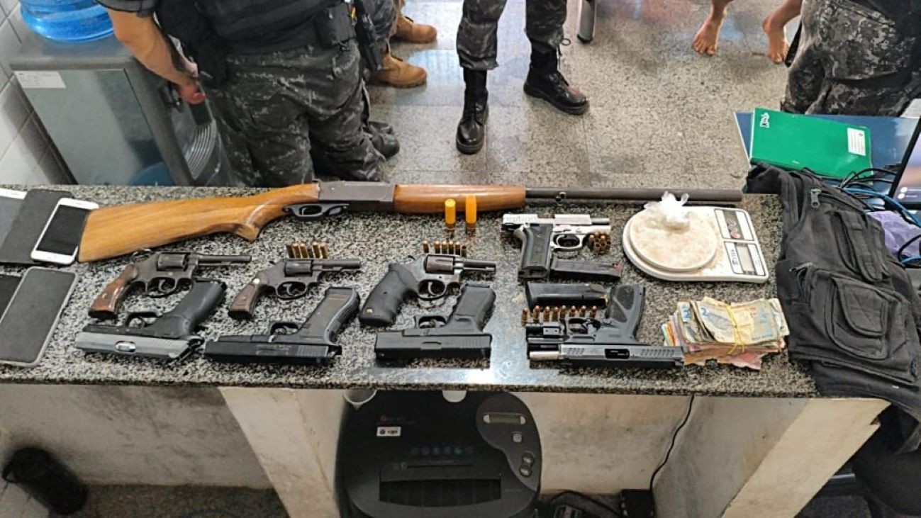 Cinco pessoas são presas durante operação contra tráfico de drogas em Viana, no MA