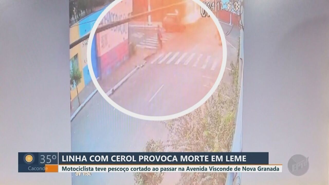 Motociclista morre após ter pescoço cortado por linha com cerol no ...