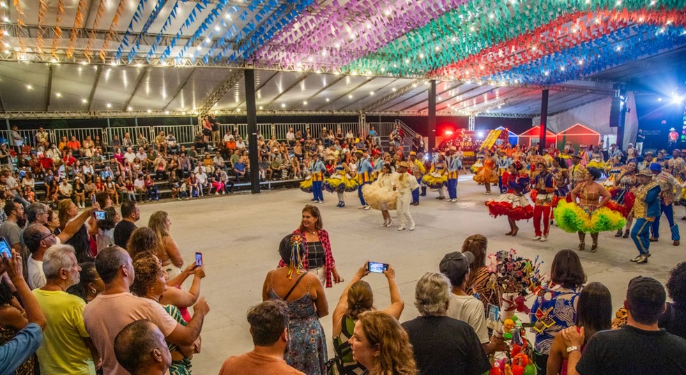Vila do Forró continua com programação junina em Aracaju — Foto: Diego Santos/GE