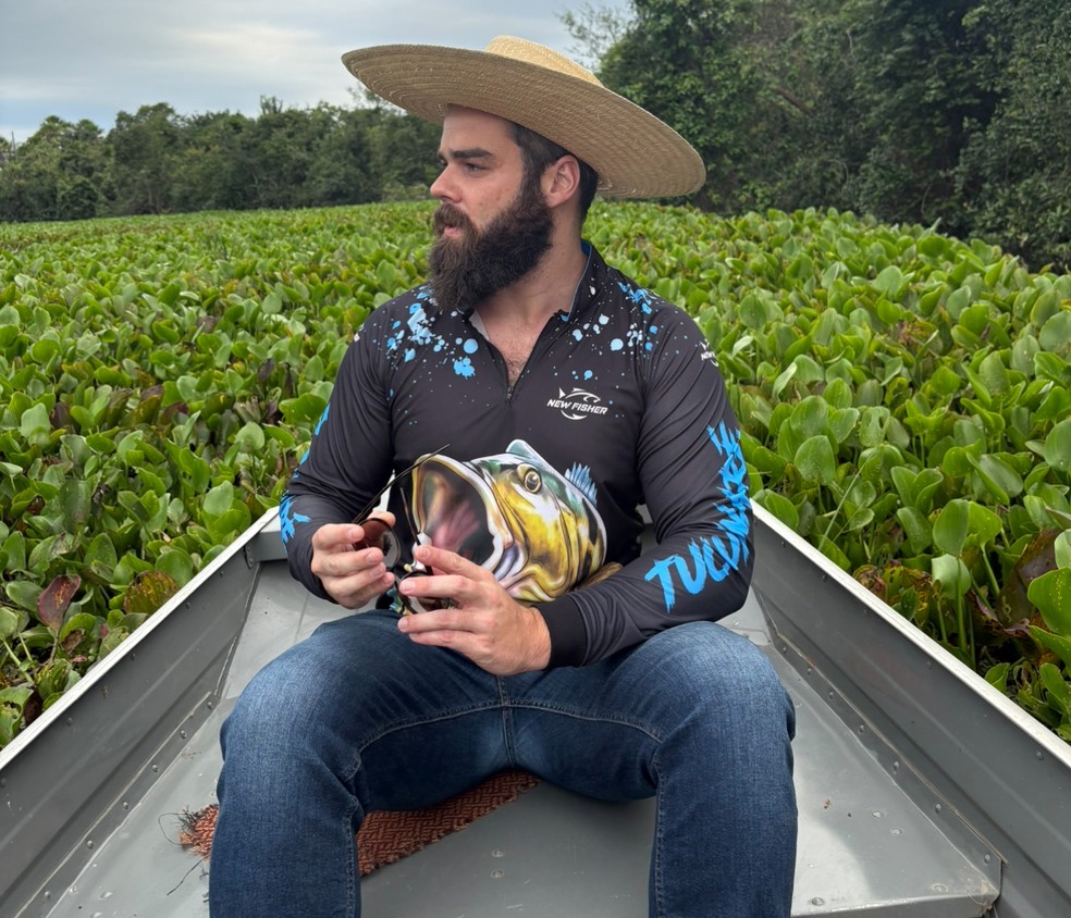 Bernardo Leandro saiu do RS para trabalhar em Mato Grosso e se apaixonou pelas belezas naturais do estado — Foto: Arquivo pessoal