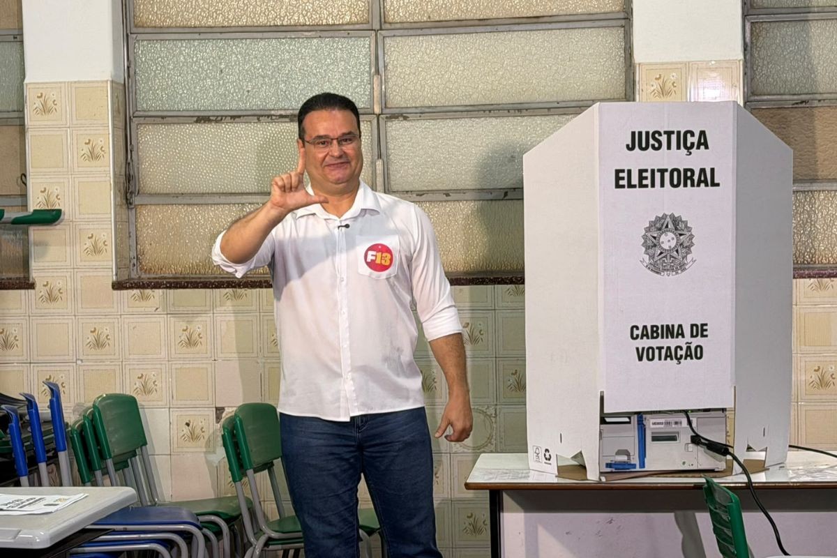 Fábio Trad (PT) vota em Campo Grande