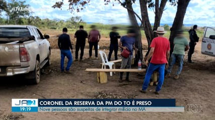 Coronel da PM do Tocantins é preso suspeito de integrar milícia armada no Maranhão