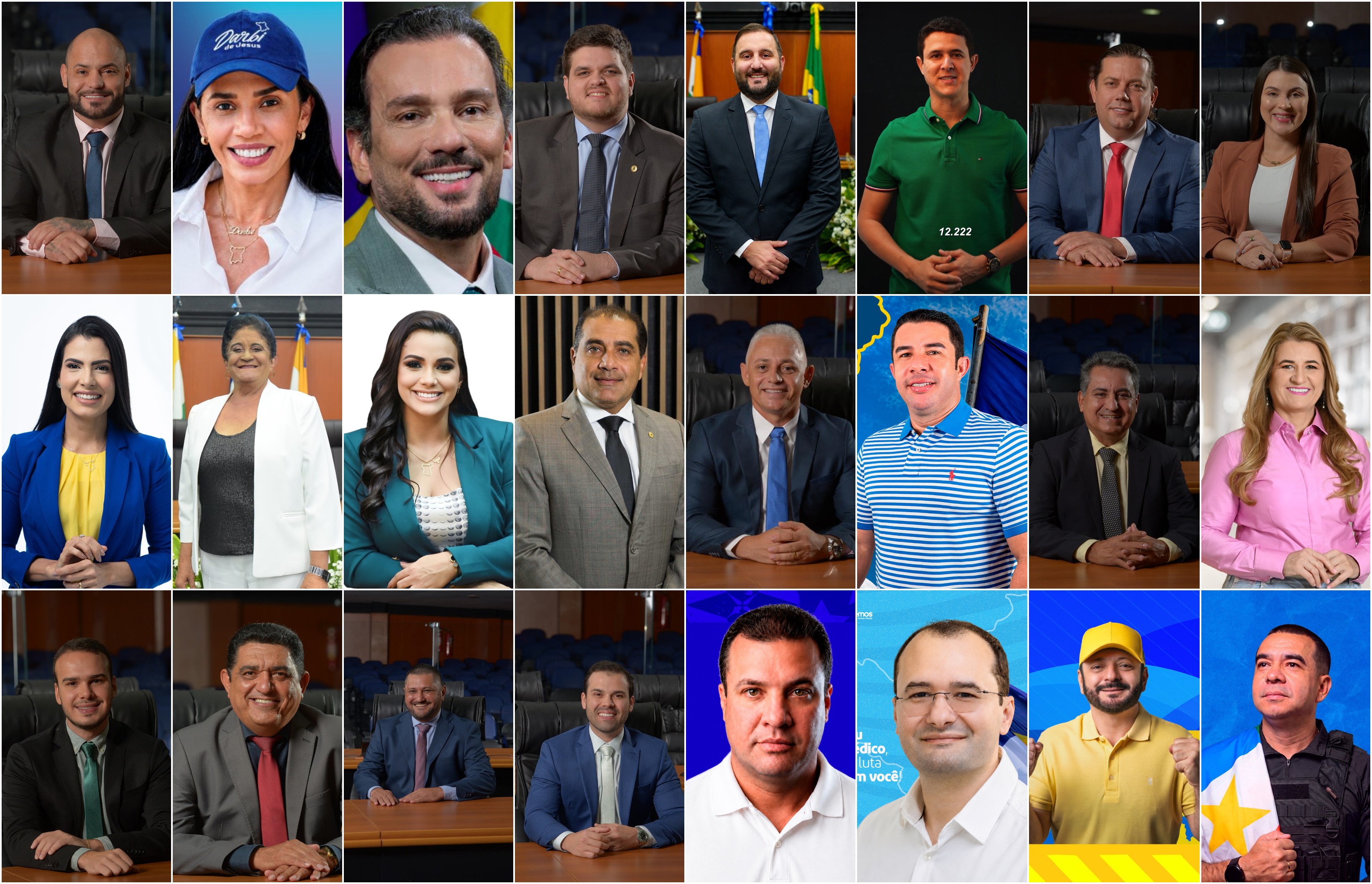 Veja a composição da Assembleia Legislativa de Roraima a partir de 2027
