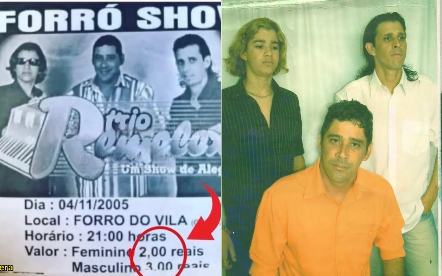 Com ingresso a R$ 2, folder de show com Gusttavo Lima há mais de 20 anos repercute na web: ‘Tempos bons’