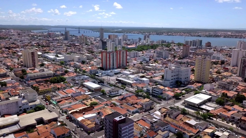 Aracaju vista do alto; prdios; casas; populao; moradia  Foto: Marclio Nocrato/TV Sergipe