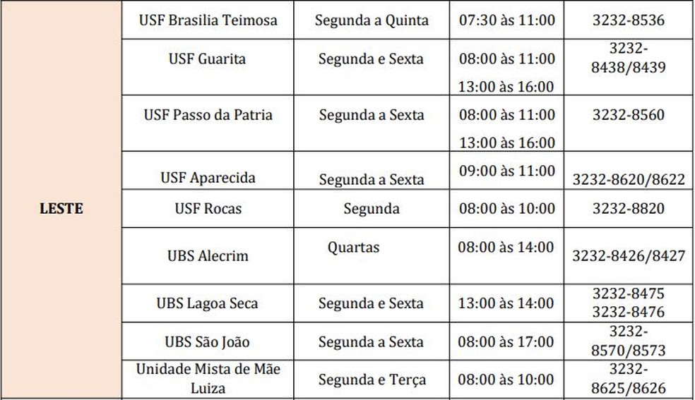 Zona Leste — Foto: Divulgação