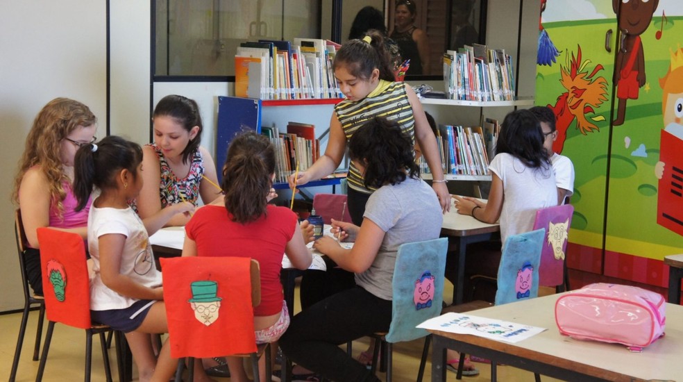 Atividades de férias no MIS são voltadas para crianças de 8 a 11 anos. — Foto: Mariana de Castro/MIS