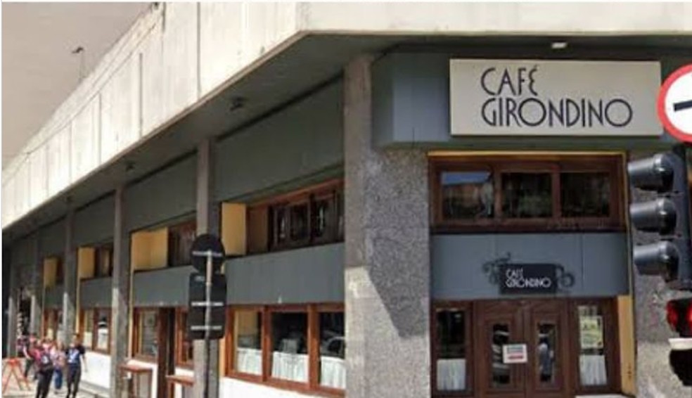 Café Girondino, no Centro de SP. — Foto: Reprodução/ Instagram