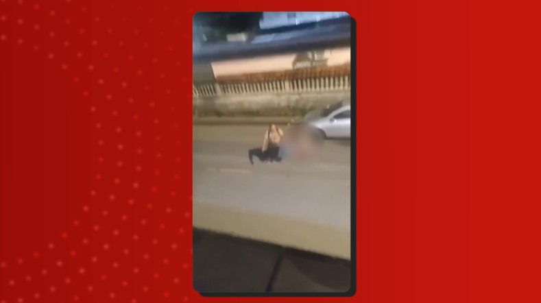 Policial militar tenta matar ex-namorada a tiros em Manaus após crise de ciúmes; VÍDEO