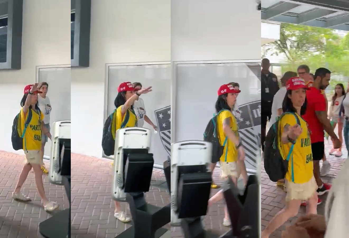 VÍDEO: eleitores denunciam mulher fazendo saudação nazista após votar no Rio