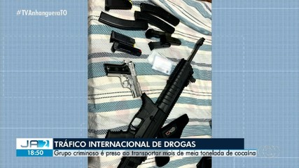 Grupo é preso no TO por transportar mais de meia tonelada de cocaína