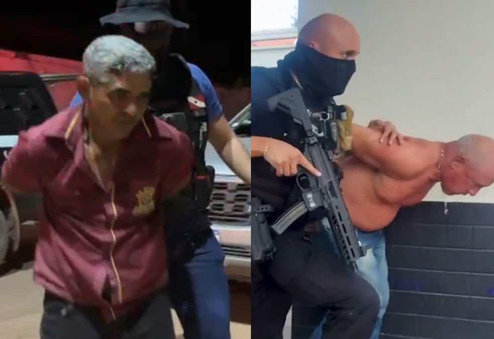 Dupla suspeita de envolvimento no sumiço de bebê no Pará. — Foto: Reprodução / TV Liberal