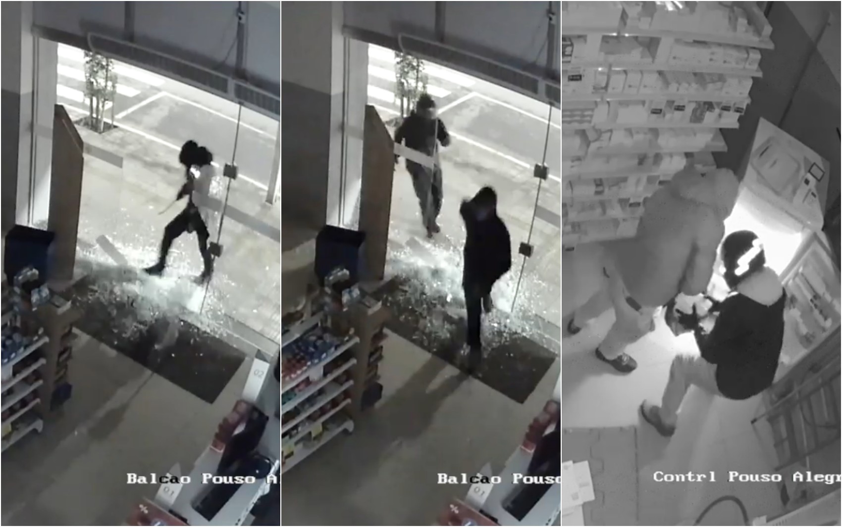 Criminosos invadem farmácia e furtam medicamentos para emagrecimento em MG