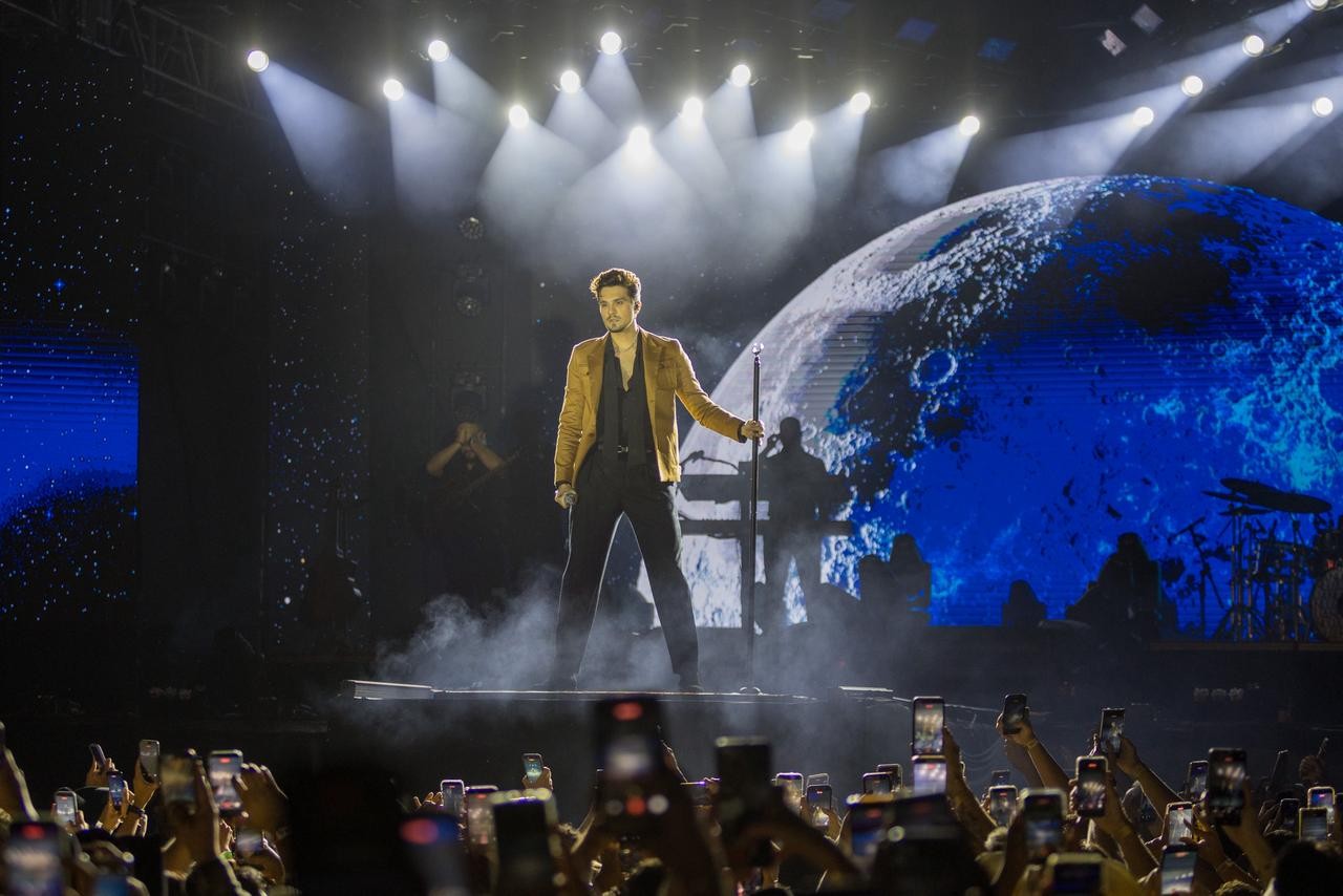 Luan Santana se apresenta no Limeira Rodeo Music 2026 — Foto: Thomaz Marostegan/g1