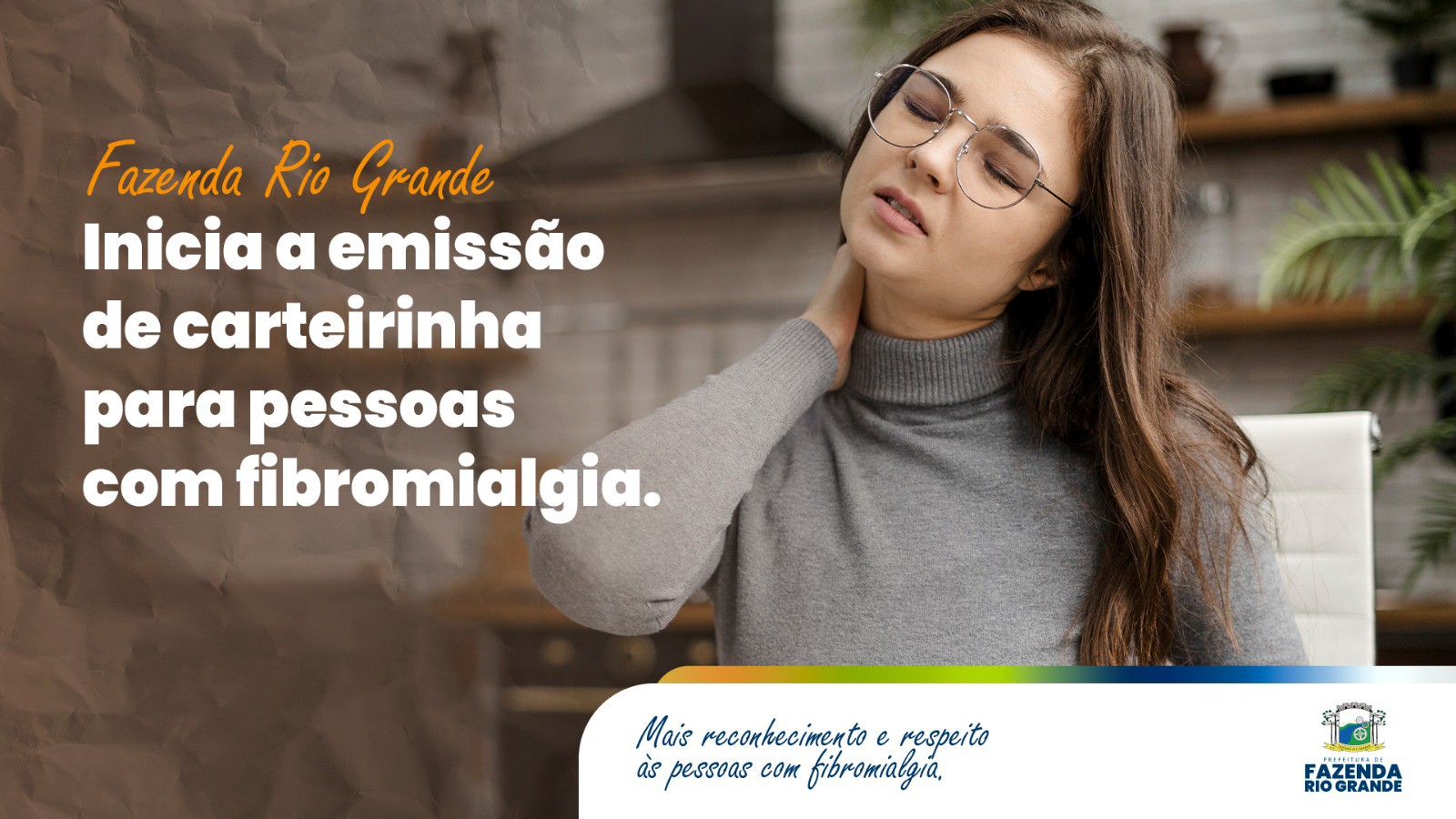 Fazenda Rio Grande inicia emissão de carteirinha para pessoas com Fibromialgia